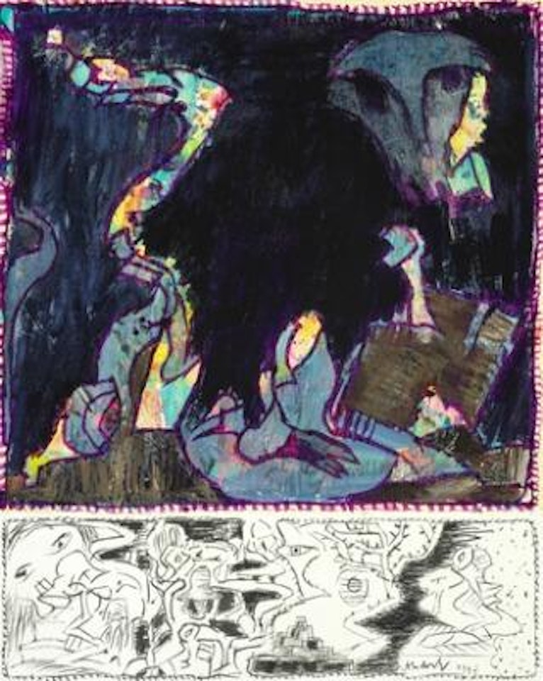 Son p’tit bonhomme de chemin ,
1997 by Pierre Alechinsky