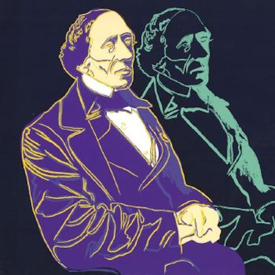 Hans Christian Andersen , by Andy Warhol