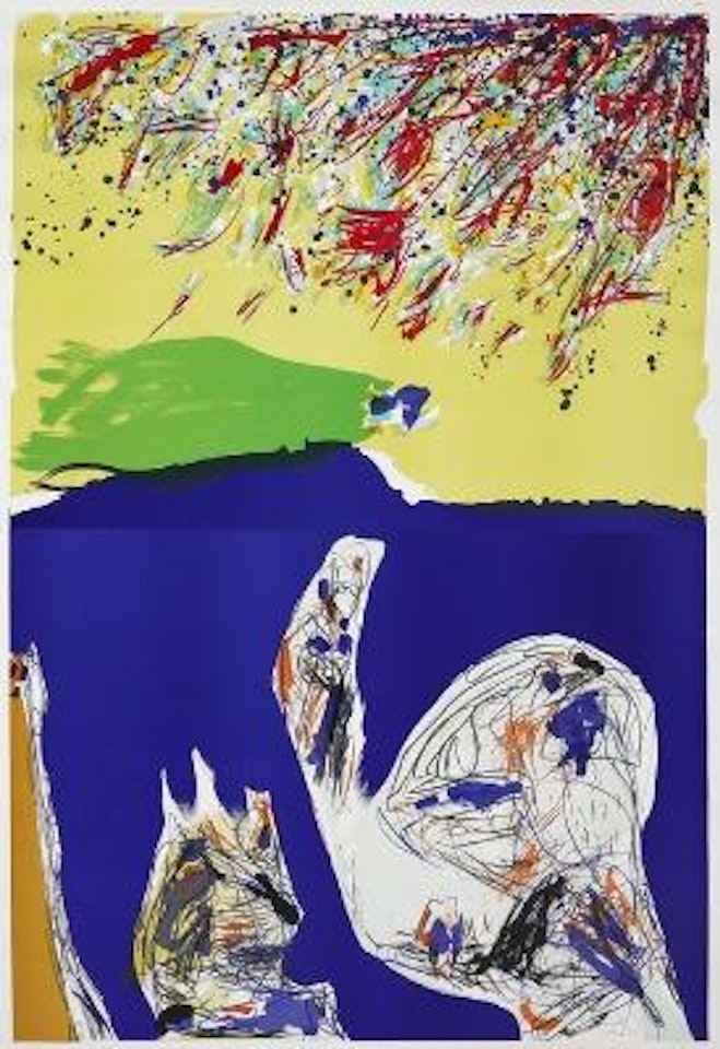 Die zwei Elemente ,
1970 by Asger Jorn