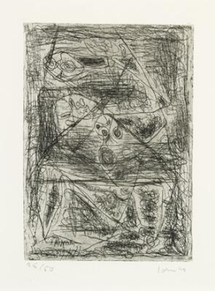 La rivière amoureuse ,
1942 by Asger Jorn