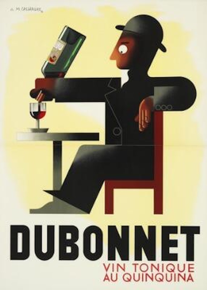 Dubonnet Vin Tonique au Quinquina ,
1932 by Cassandre (Adolphe Jean-Marie Mouron)