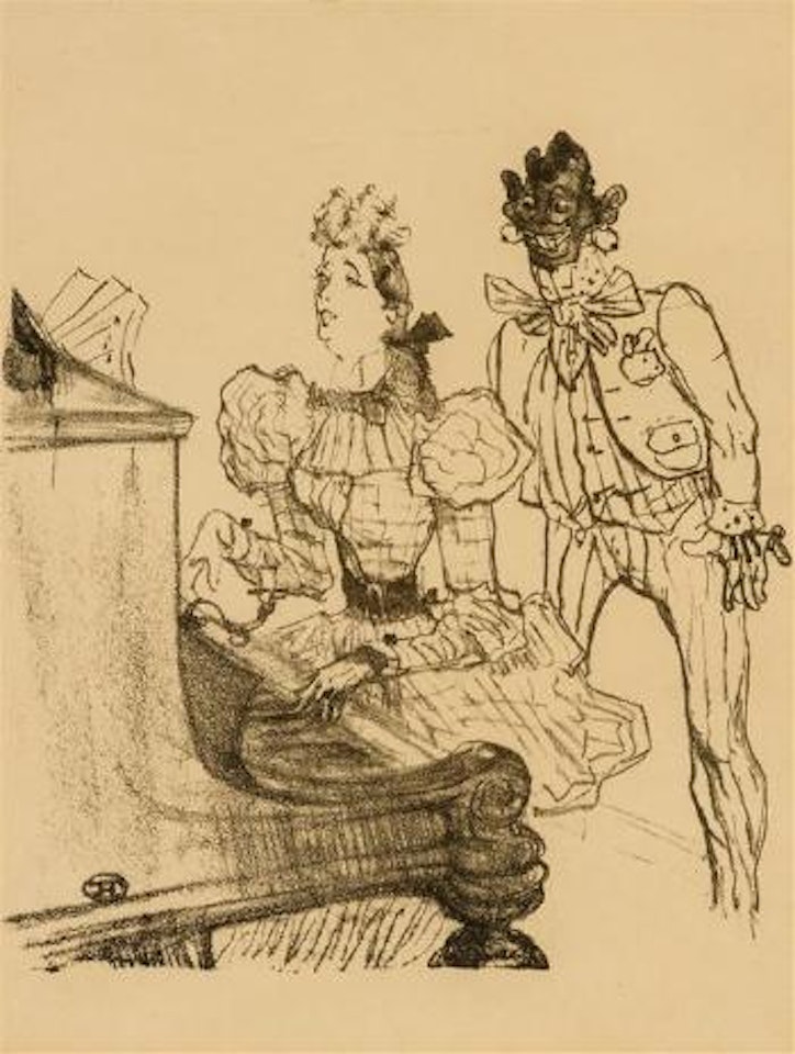 Zamboula-Polka ,
1900 by Henri de Toulouse-Lautrec