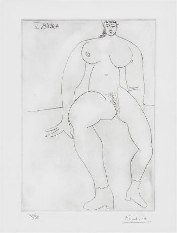 Femme Nue (pl. 244 from Series 347) ,
1968 by Pablo Picasso