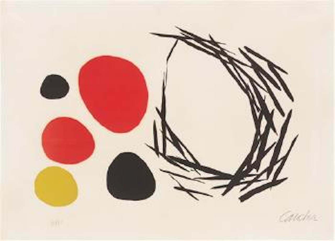 Oeufs Hors Le Nid ,
1960 by Alexander Calder