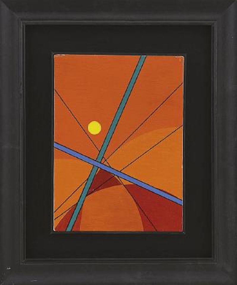 Costruzione sulle tangenti B ,
1986 by Luigi Veronesi