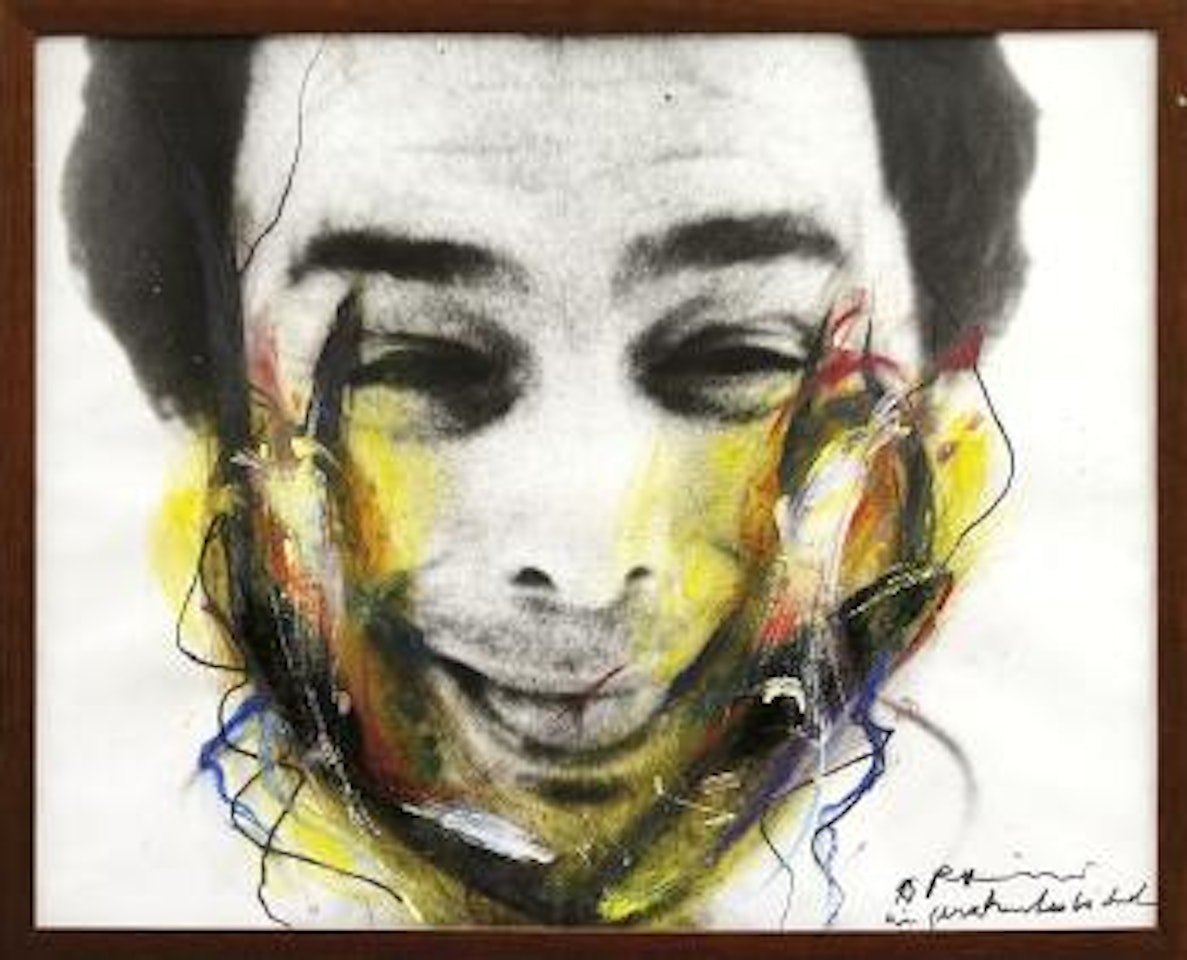 Ein Gerahmtes Lacheln ,
1972 by Arnulf Rainer