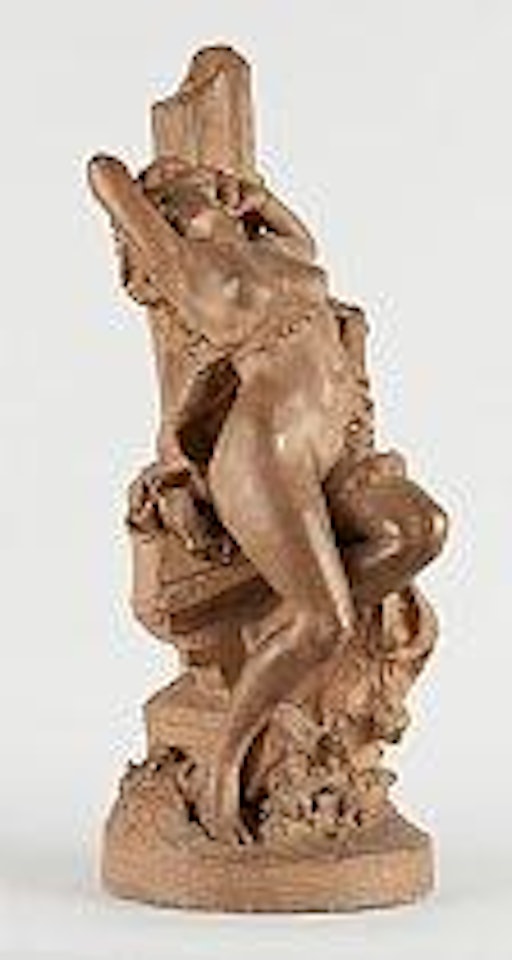 Nu à la colonne , by Albert-Ernest Carrier-Belleuse