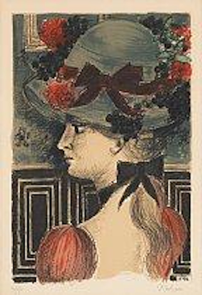 Chapeau 1900 ,
1972 by Paul Delvaux