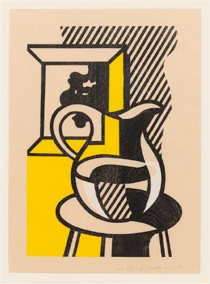 Picture and Pitcher ,
1981 by Roy Lichtenstein