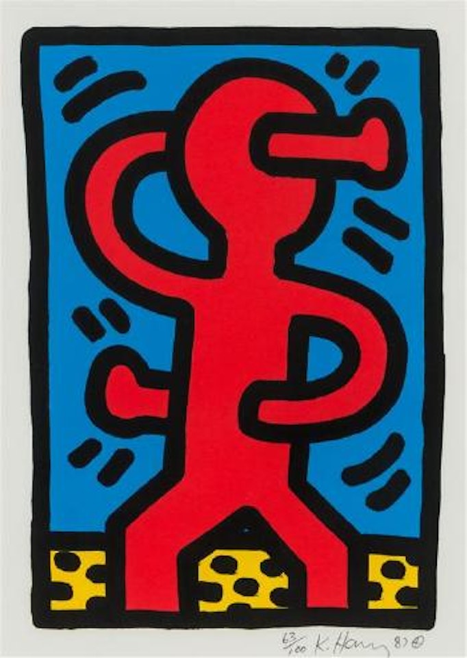 Untitled ,
1987 by Keith Haring
