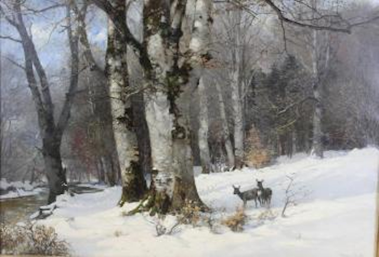 Winter ,
1891 by Anders Andersen-Lundby
