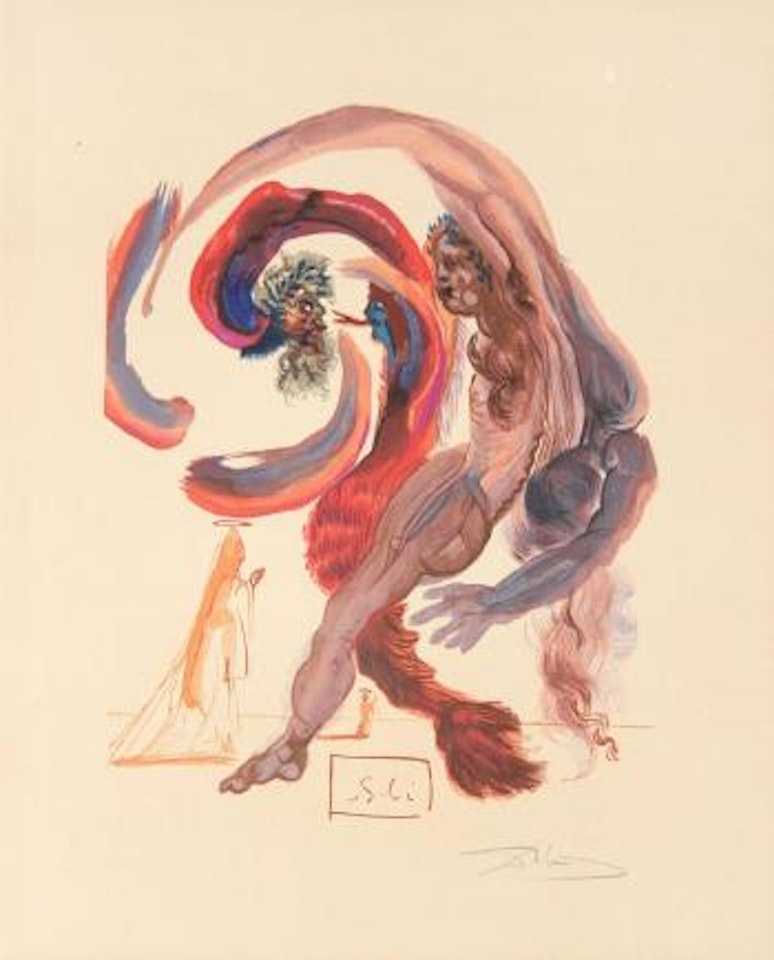 The slothful ,
1964 by Salvador Dali