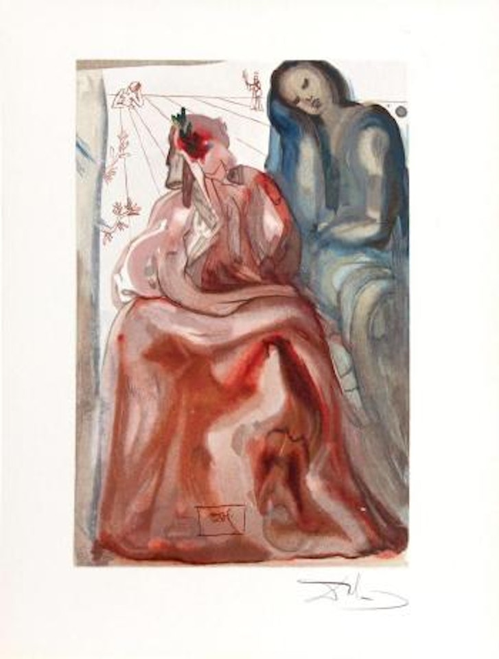Dante reawakens ,
1964 by Salvador Dali