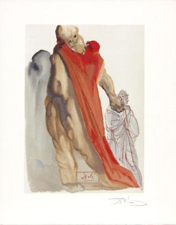 Virgil's admonishment ,
1964 by Salvador Dali