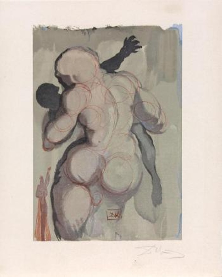 The neglectful meet violent death ,
1964 by Salvador Dali
