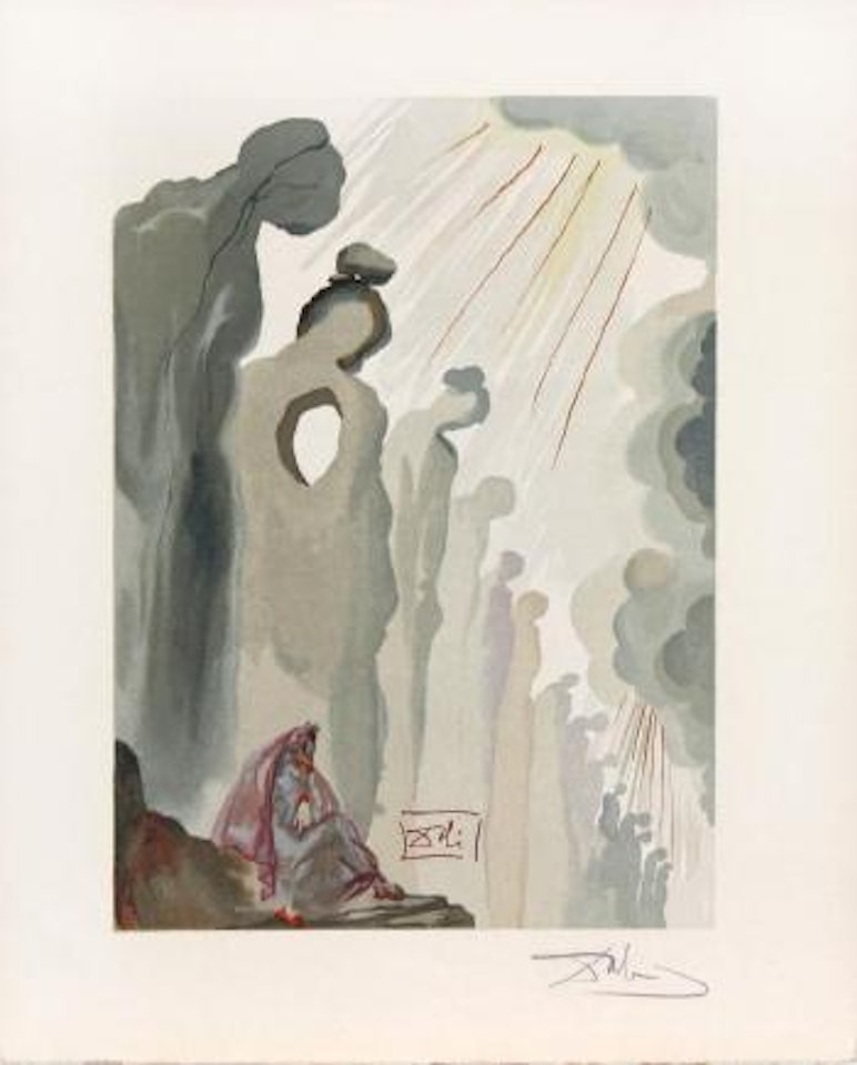 The second cornice ,
1964 by Salvador Dali