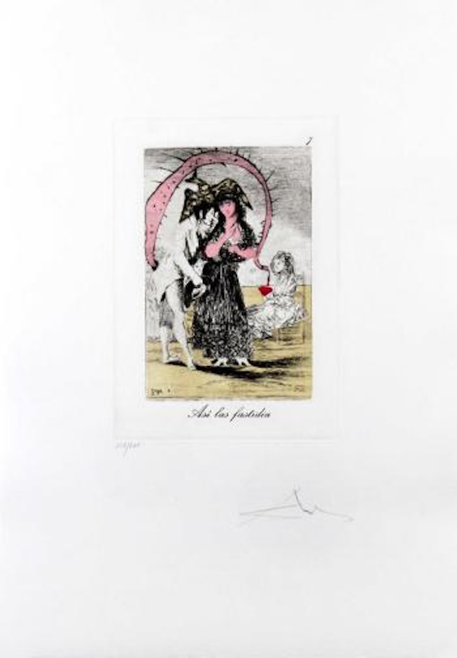 Asi la fastidia ,
1977 by Salvador Dali