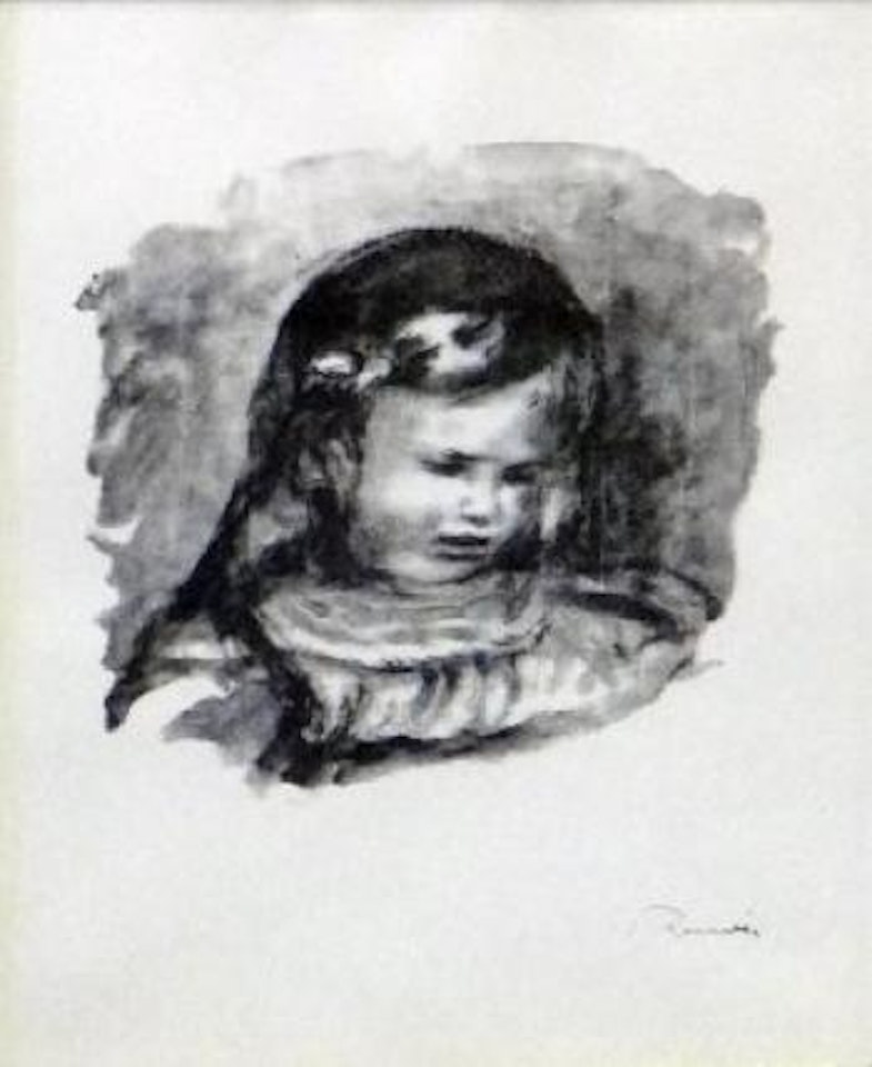 Claude Renoir, La Tete Baissee ,
1904 by Pierre-Auguste Renoir