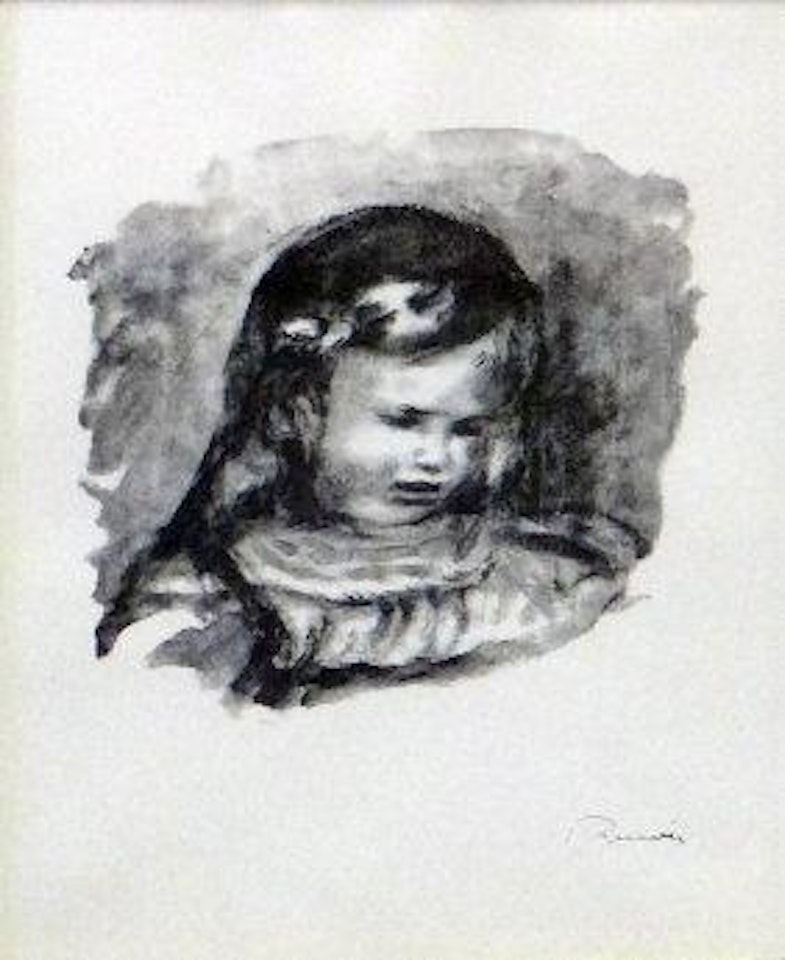 Claude Renoir, La Tete Baissee ,
1904 by Pierre-Auguste Renoir