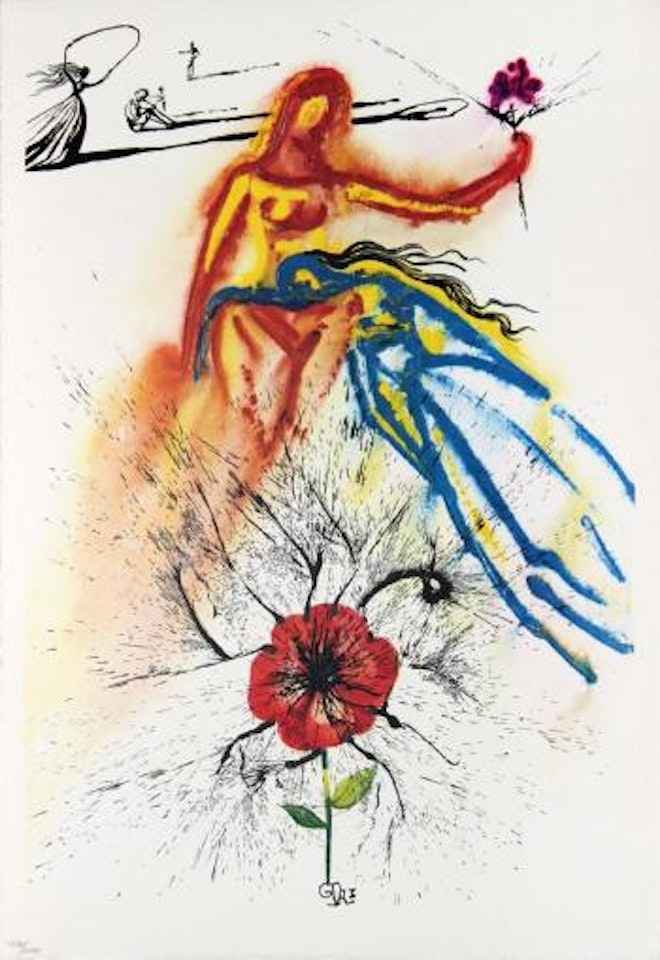Alice's evidence ,
1969 by Salvador Dali
