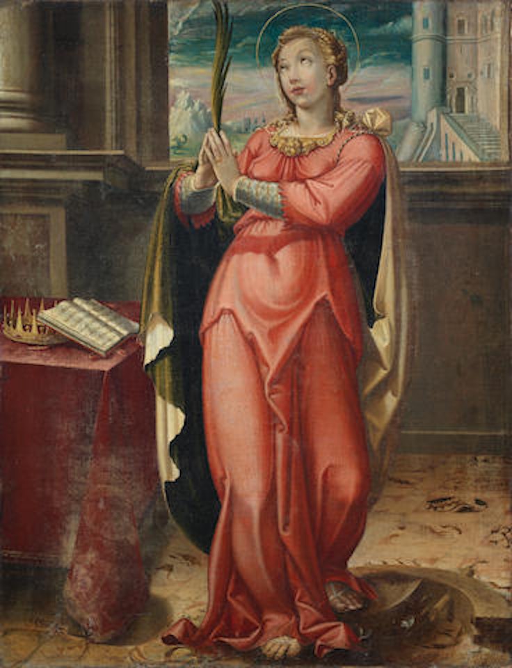 Saint Catherine of Alexandria by BOLOGNESE SCHOOL