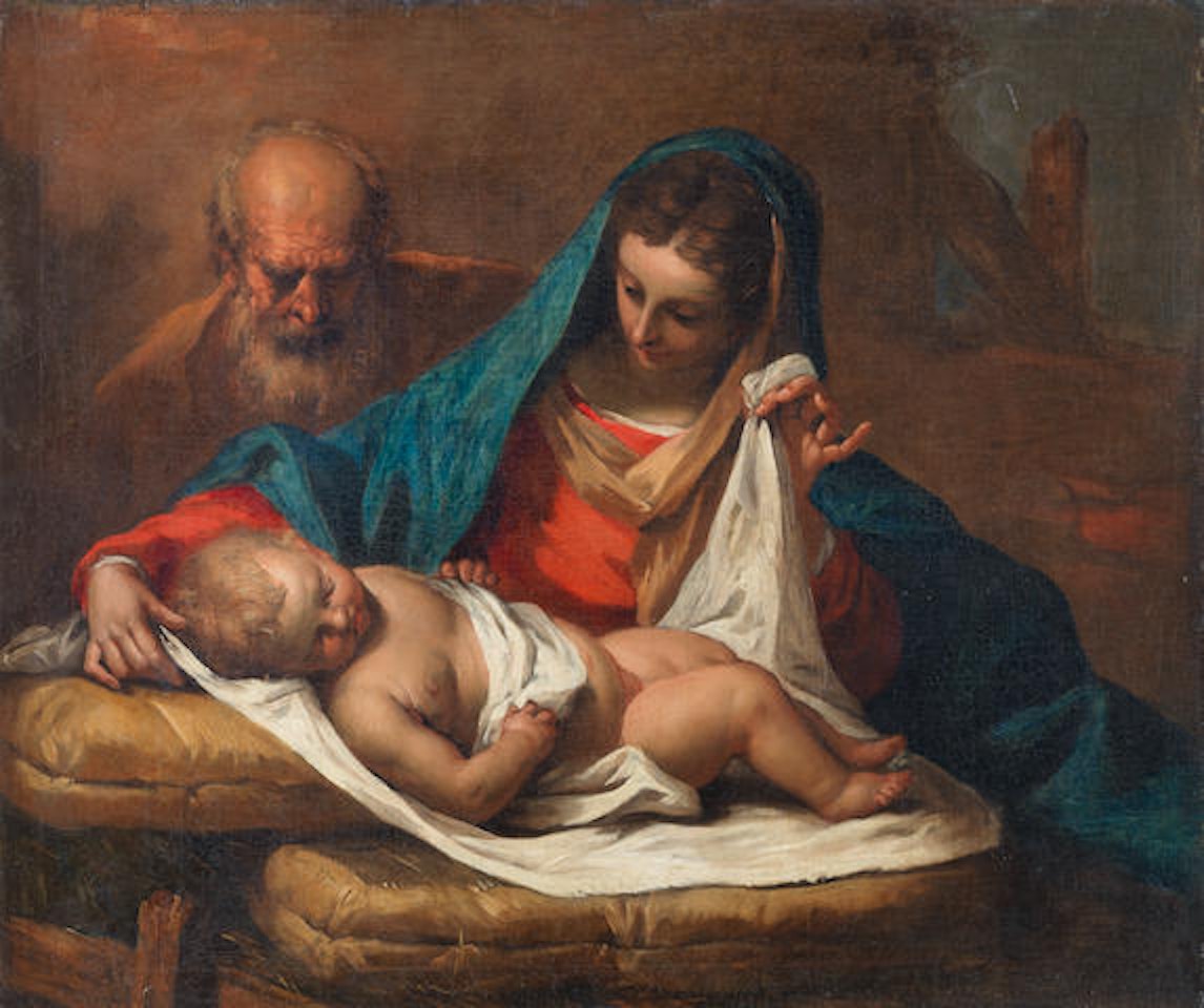 The Holy Family by Sebastiano Ricci