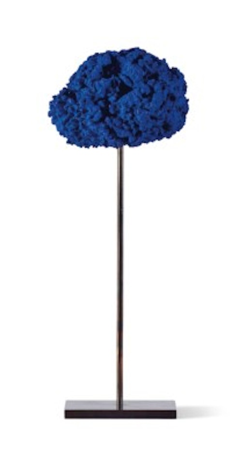 SE 304 - Eponge bleue, sans titre by Yves Klein