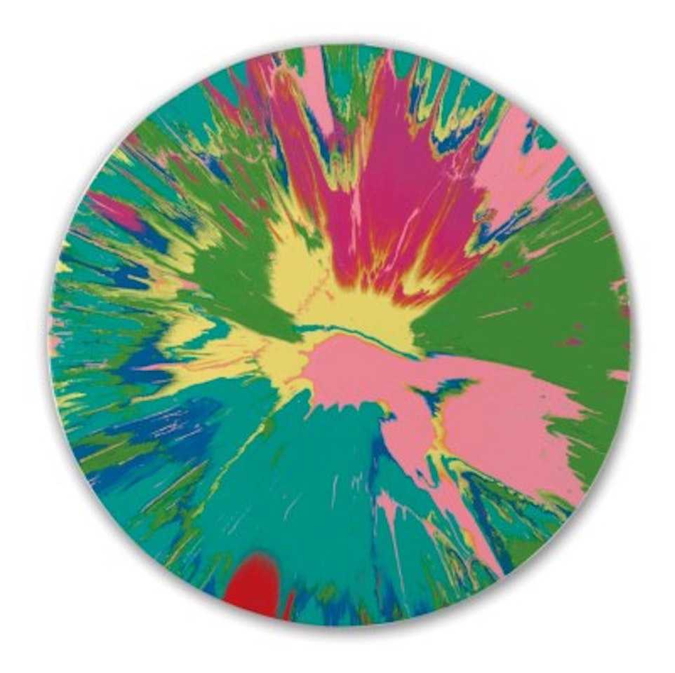 Beautiful Gay Garden of Delight painting by Damien Hirst