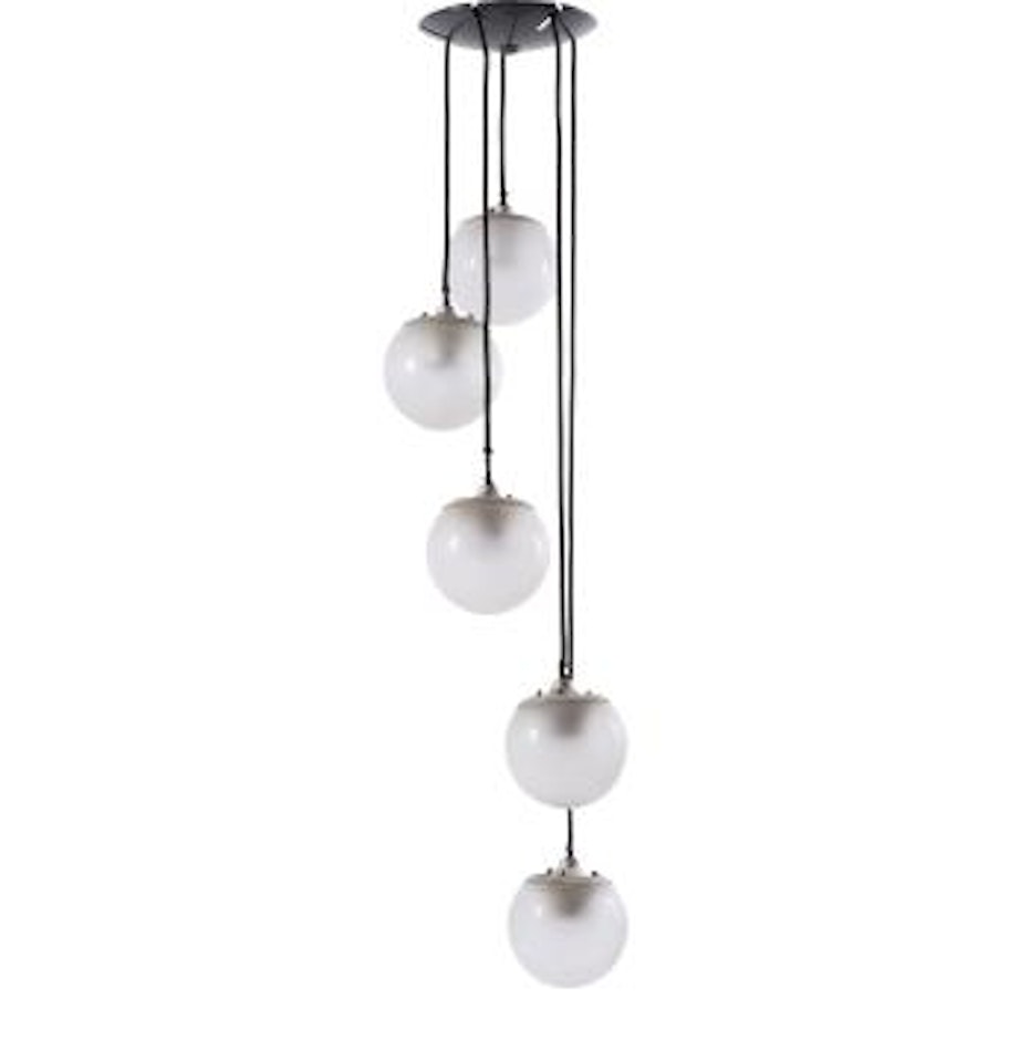 2095/5 pendant ,
1958 by Gino Sarfatti