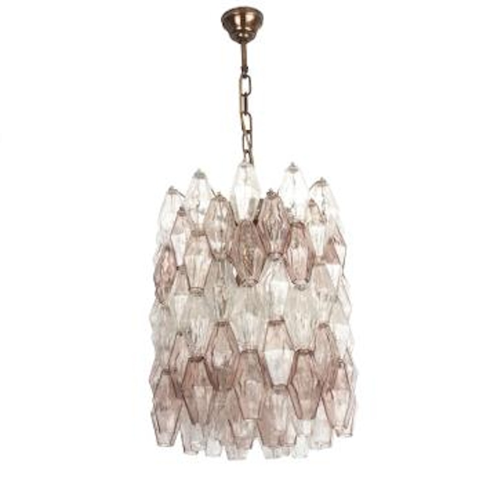 Poliedrica ceiling light ,
Circa
1958 by Paolo Venini