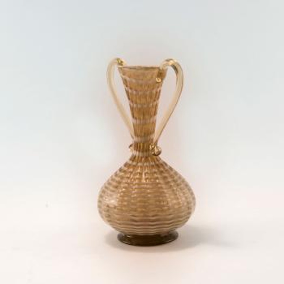 Avventurina vase with handles ,
Circa
1936
Avventurina vase with handles ,
Circa
1936 by Ercole Barovier