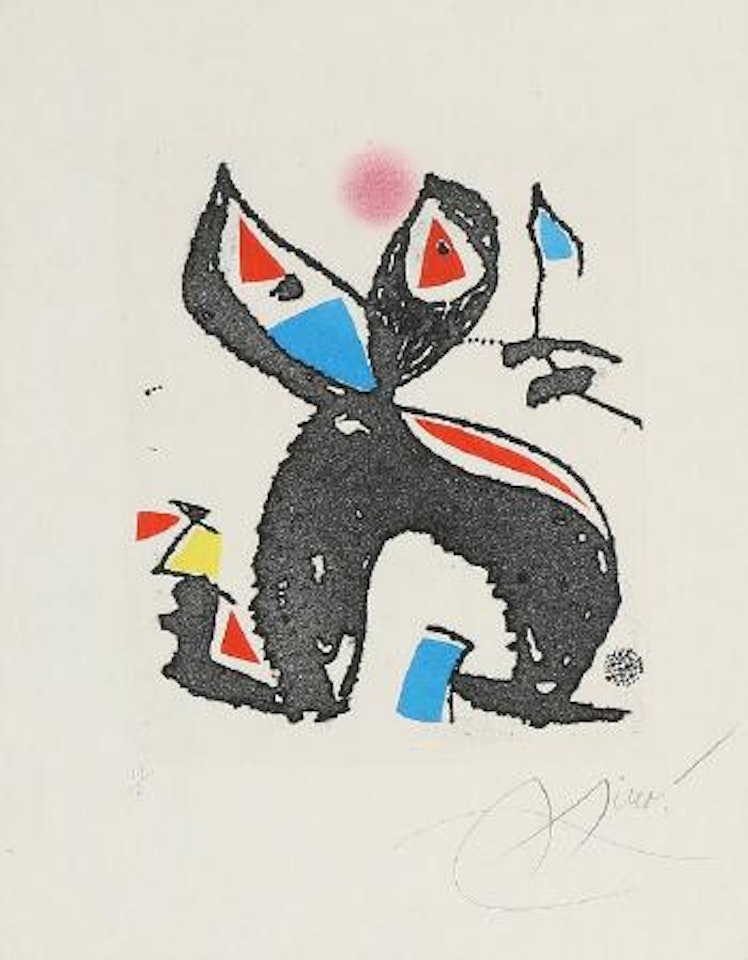 Le marteau de maître ,
1976 by Joan Miró