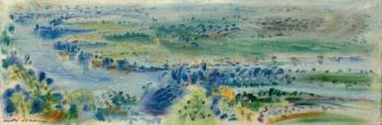 La Seine près de Vétheuil ,
1953 by André Masson