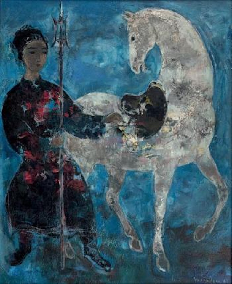 Cheval blanc ,
1962 by Vu Cao Dam