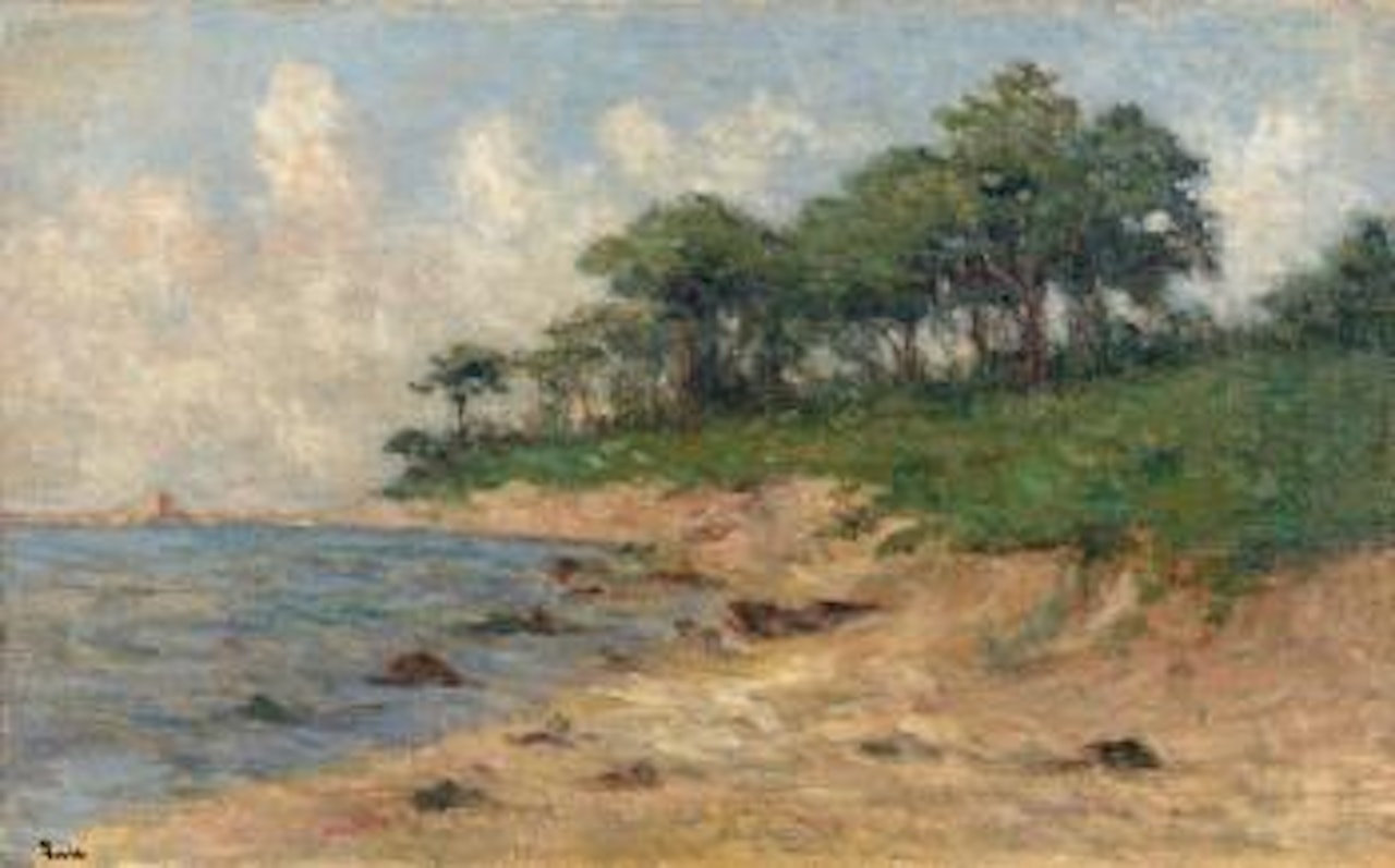La côte aux environs de Kermouster ,
Circa
1914
-
1915 by Maximilien Luce