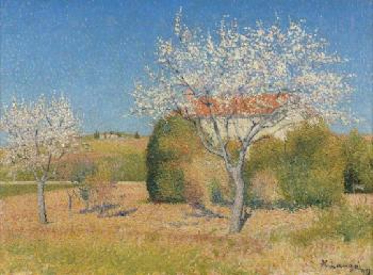 Le jardin derrière l'Alouette ,
1909 by Achille Laugé