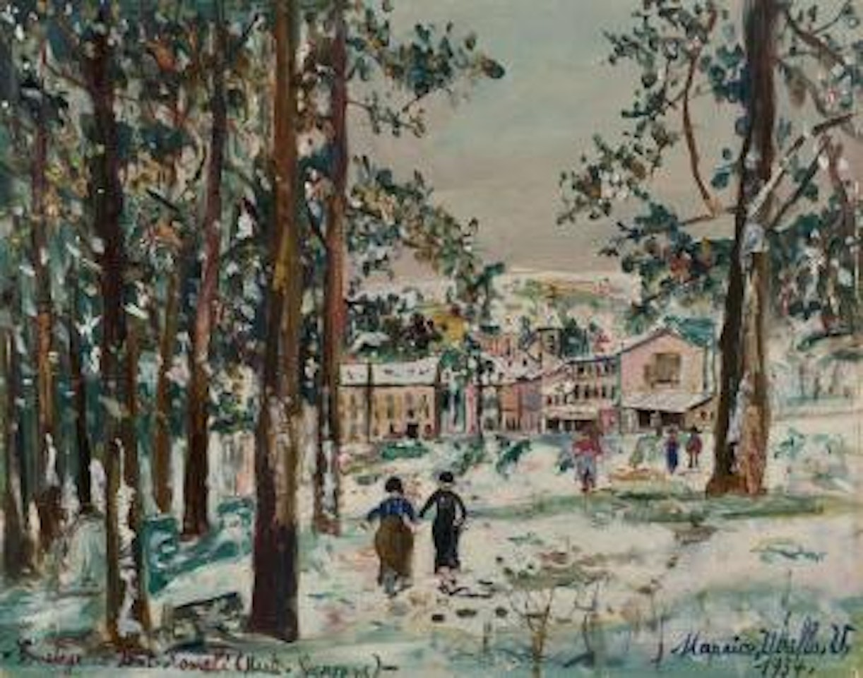 Ermitage de Font-Roméli (Haute-Garonne) ,
1934 by Maurice Utrillo