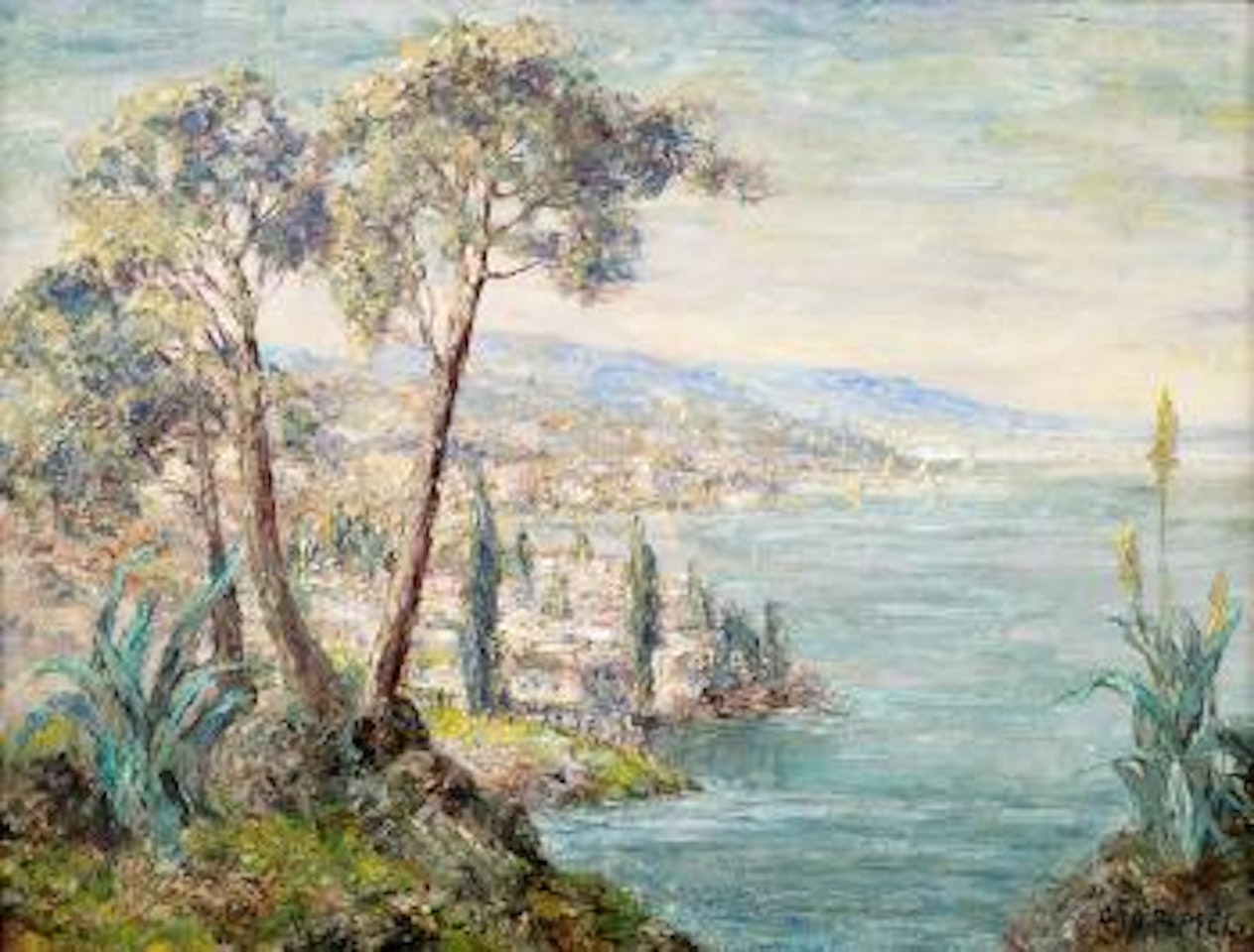 Küste Bei Amalfi , by Otto Pippel