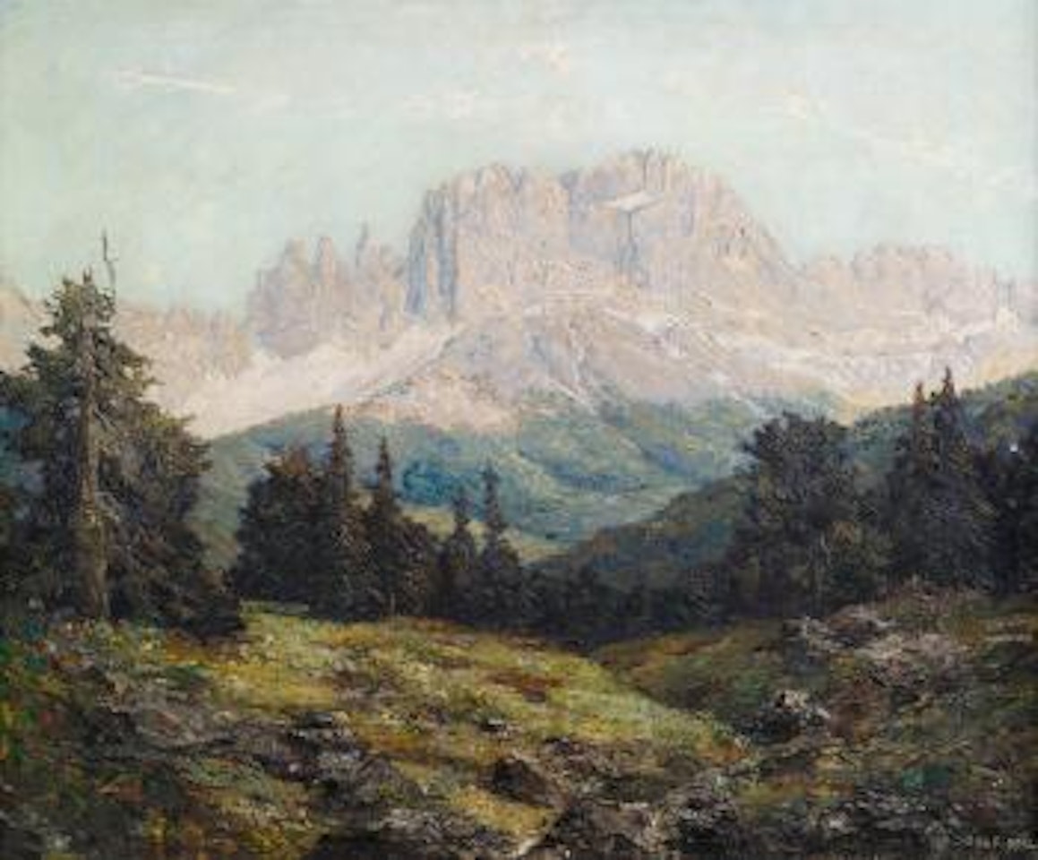Der Große Rosengarten , by Otto Pippel