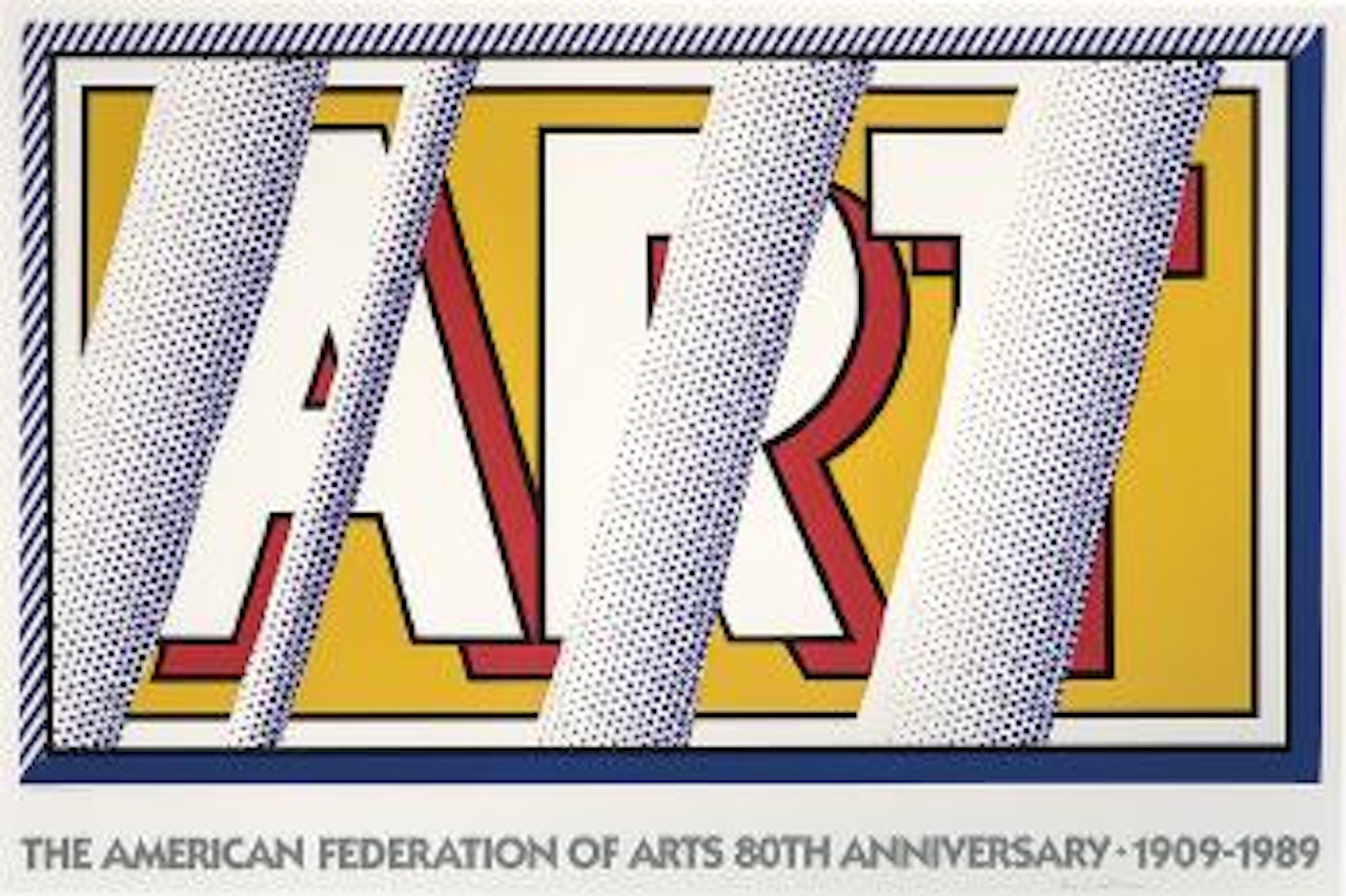 Art: The American Federation of Arts 80th anniversary ,
1988
-
1989 by Roy Lichtenstein