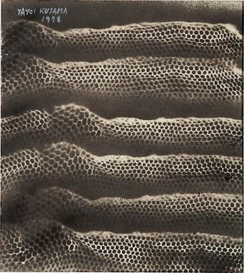 Mountain range ,
1978 by Yayoi Kusama