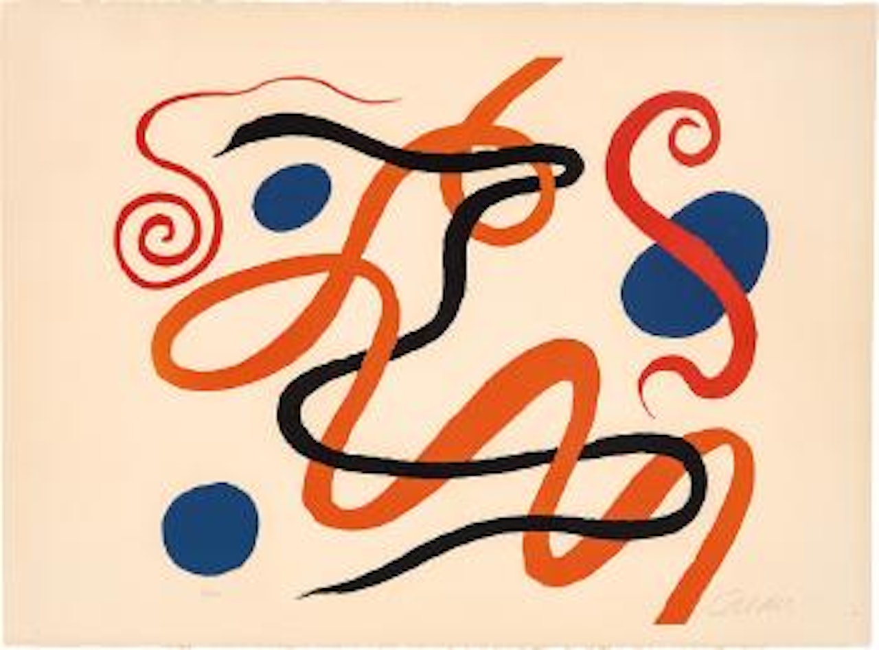 Swirls and curls ,
1967 by Alexander Calder