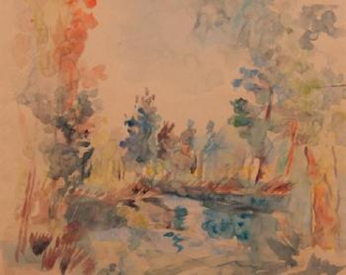 Untitled landscape , by Jean Dufy