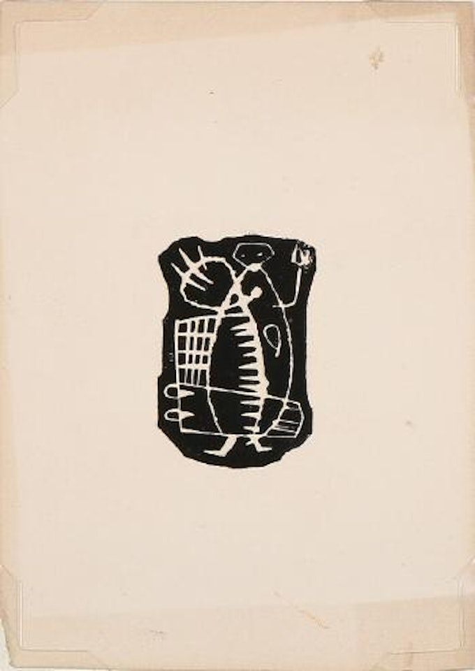 Composition ,
Circa
1940 by Asger Jorn