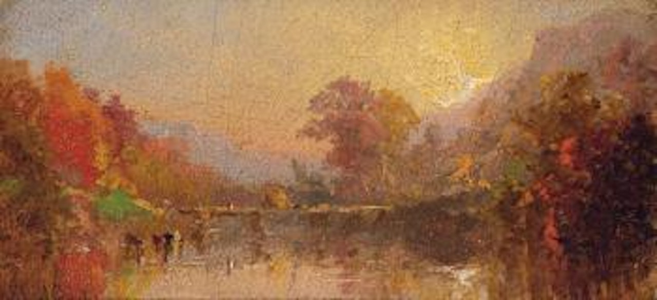 Study of the Ramapo river ,
1876 by Jasper Francis Cropsey
