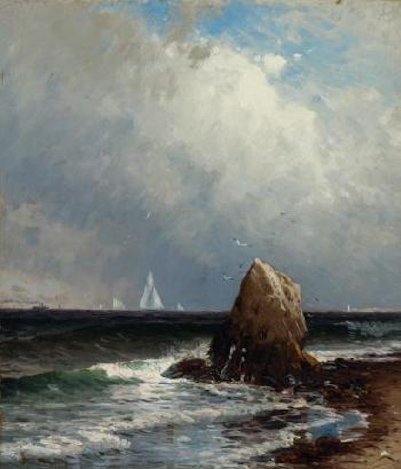 New England coastal view ,
1878 by Alfred Thompson Bricher