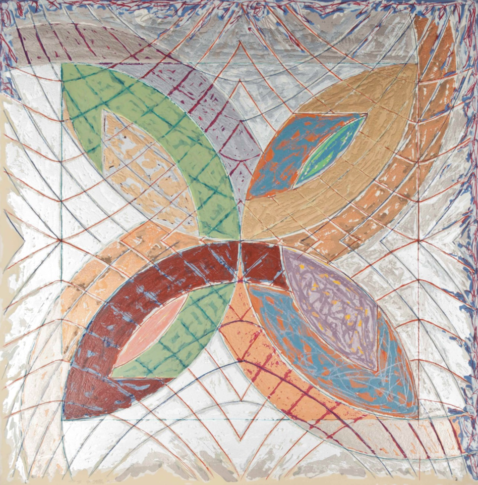 Polar Coordinates I ,
1980 by Frank Stella