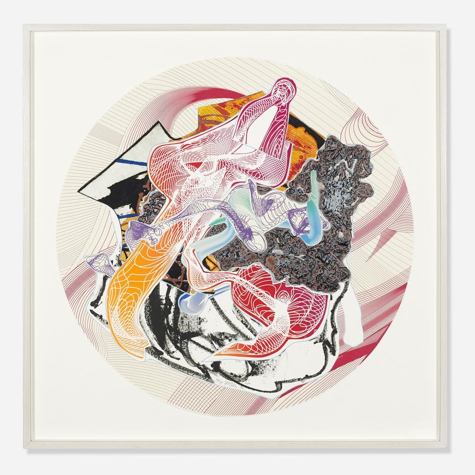 Bilbimtesirol ,
1996 by Frank Stella