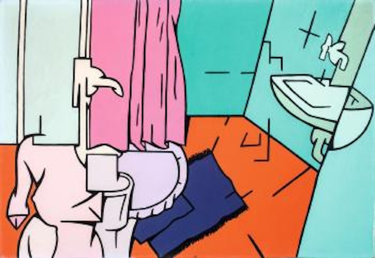 La camera d'Albergo ,
1967 by Valerio Adami