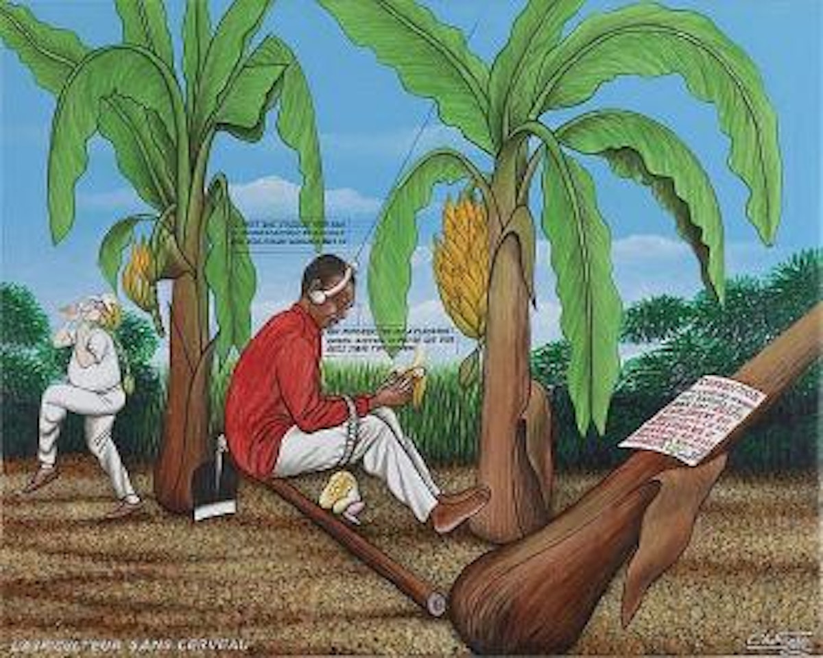 L'agriculteur sans cerveau ,
1990 by Chéri Samba